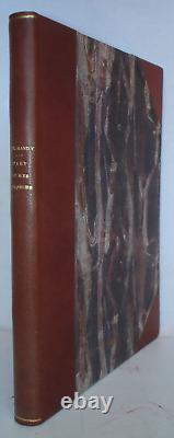 THE ART OF THE MARQUISES by HANDY EO 1938 Very BEAUTIFUL EX -24 drawings -20 plates