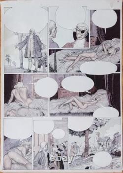 THE MISFORTUNES OF JANICE original drawing by Erich VON GOTHA THE MISFORTUNES OF JANICE original drawing by Erich VON GOTHA