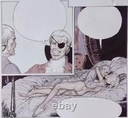 THE MISFORTUNES OF JANICE original plate drawing by Erich VON GOTHA