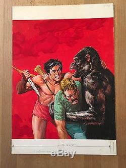 Tarzan Cover Original Signed Dino Busett Tbe