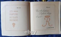 The Art of Perfumes Rigaud 35 Drawings 9 Plates by Barbier Lepape Marty