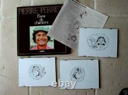 Three Original Drawings By Gotlib (pierre Perret) / Original Plank