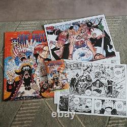 Translation: One Piece Original Edition First Print Volume 105 with 3 Illustration Sheets