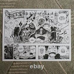 Translation: One Piece Original Edition First Print Volume 105 with 3 Illustration Sheets