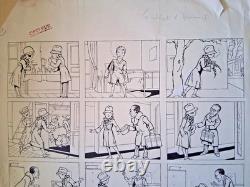 Two large very decorative panels. Belle Époque. Garçonne Style