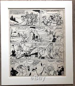 Uderzo / Charlier Original Board Belloy P174 D 5243 CM Signed! (asterix)