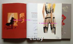 Vervisch Drawing Original 3 Pin Up Sexy, Board Bd + Book Bombato Mike N/signed
