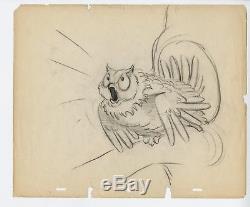 Walt Disney Bambi 1942 8 Rough Drawings 8 Original Drawings