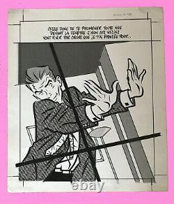 Walter Minus Dessin Original 29 X 25 Original Board Drawing Pin-up Pop Art