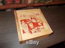 Walter Minus-wooden Box 16 Unpublished Drawings-ex. Signed And Numbered