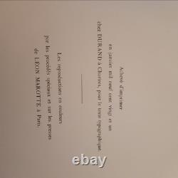 Work The Friends Paul Verlaine 1921 7 plates original drawings Henri Farge