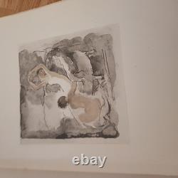 Work The Friends Paul Verlaine 1921 7 plates original drawings Henri Farge