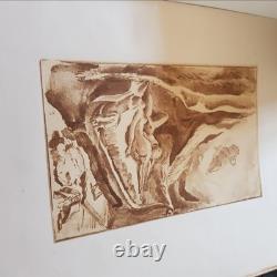 Work The Friends Paul Verlaine 1921 7 plates original drawings Henri Farge