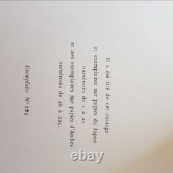 Work The Friends Paul Verlaine 1921 7 plates original drawings Henri Farge