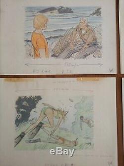 X8 Original Comic Art Robert Gigi The Companions Of The Rascasse Colors