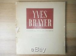Yves Brayer / Colombier Series 20 Boards + Drawing Original Dédicacé Rare