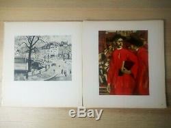 Yves Brayer / Colombier Series 20 Boards + Drawing Original Dédicacé Rare