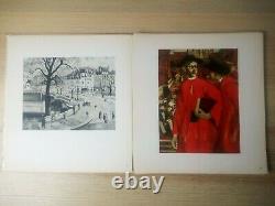 Yves Brayer / From The Colombier Collection 20 Boards - Original Drawing Dedicated Rare