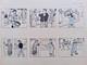 2 Planches De Bd Originales Sign&eacute;es Theophile Barn. Cin&eacute; Parlant