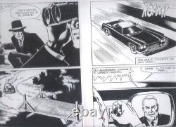 2 planches originales Magnus et Bunker Satanik 105 1969