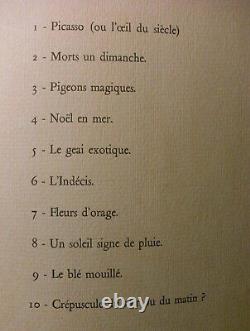 ABEL IMBLOT peintre charentais ALBUM DESSINS 10 PLANCHES 1963