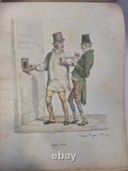 Album de dessins originaux 1853-1855 relié chagrin 22 planches