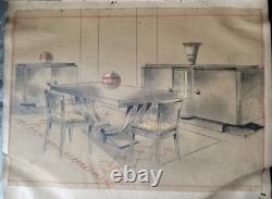 Antique Book Livre, Design Meuble Art Déco, 188 Planche Dessin, Pierre Tridon