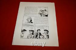 B. D. 8 Planches Originales Encrées De 34 Dessins Par Maurice Toussaint A Voir