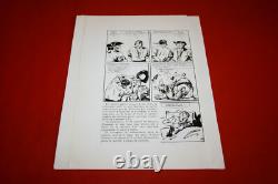 B. D. 8 Planches Originales Encrées De 34 Dessins Par Maurice Toussaint A Voir