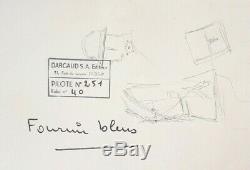 BILLY HATTAWAY Planche originale de Antonio PARRAS pour PILOTE en 1965 yéyé