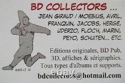 BLUEBERRY grand format broché N&B GERONIMO L'APACHE Jean GIRAUD GIR MOEBIUS