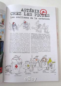 Dédicace Conrad Asterix chez les pictes EDITION DELUXE E. O (+ dédicace Ferri)