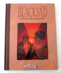 Dédicace Guarnido Blacksad L'histoire des aquarelles E. O 2005 + ex-libris N°/S