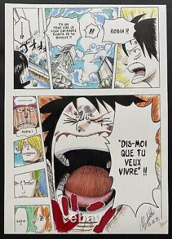 Dessin Reproduction D'une Planche De One Piece