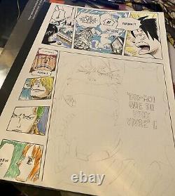 Dessin Reproduction D'une Planche De One Piece