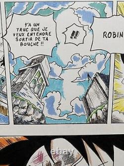 Dessin Reproduction D'une Planche De One Piece