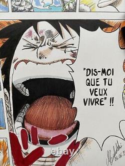 Dessin Reproduction D'une Planche De One Piece