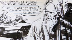 Dessin de Ferdinando TACCONI planche originale de la BD YATACA (1969)