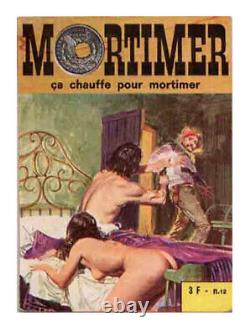 Dessin de Victor De La FUENTE Planche originale pour Mortimer 1974 Western