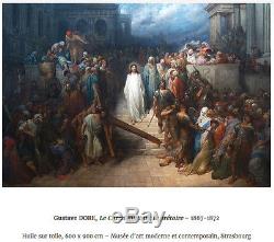 Dessin original de Gustave DORÉ (1833-1883) Le Christ quittant le prétoire