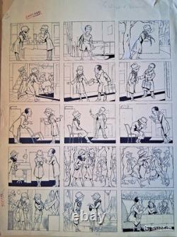 Deux grandes planches très décoratives. Belle Époque. Style Garçonne