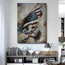 Édition De Planche À Voile 1956 Avec Drapeau Des É. U. Art 3 Dimensions