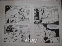 Elvifrance 2 planches originales fumetti de Dino Leonetti sur Maghella