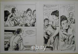 Elvifrance 6 planches originales Birago Balzano Stregoneria 1985