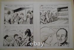 Elvifrance 6 planches originales Birago Balzano Stregoneria 1985