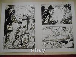 Elvifrance 8 planches originales Birago Balzano Stregoneria 1985 pendaison