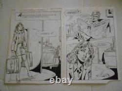 Elvifrance Lot 8 planches Augusto Chizzoli Les Cornards