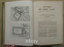 Epitaphier du vieux Paris en 3 Volumes Complet 1890 Emile Raunié Planches dessin