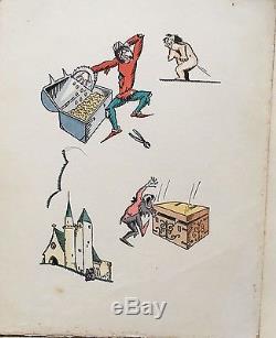 FRANÇOIS VILLON / MARCEL ARNAC 9 planches de 32 dessins originaux (1928)