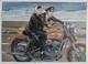 Fred Beltran Dessin Original Elvis Presley & Nathalie Wood (planche Originale)